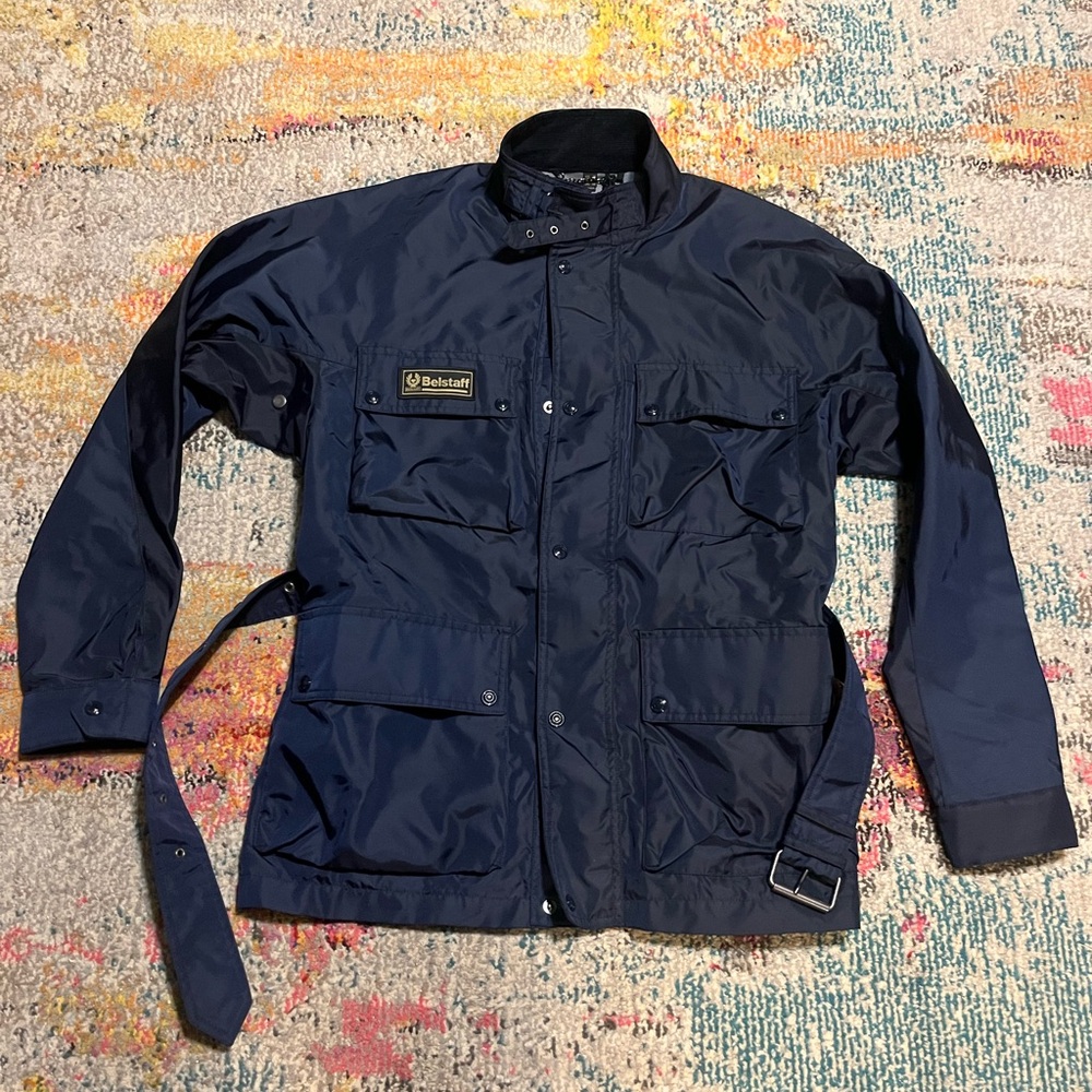 Belstaff Trialmaster XL500 Jacket in Navy/Dark Ink size US 38 NWT